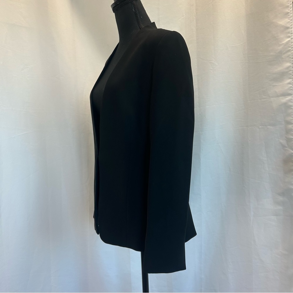 Dkny Black Fitted Structured Tailored Cinched Dee… - image 3